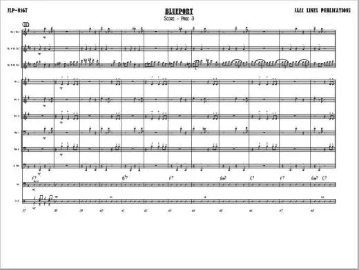 Blueport - Farmer/Cohn - Jazz Ensemble - Gr. Medium