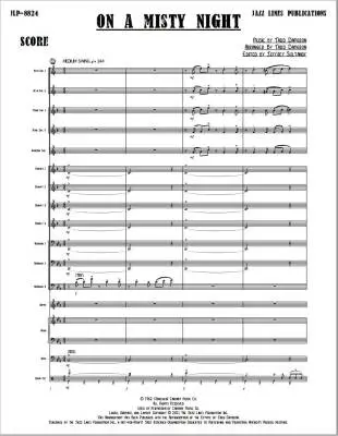 On A Misty Night - Dameron/Sultanof - Jazz Ensemble - Gr. Difficult