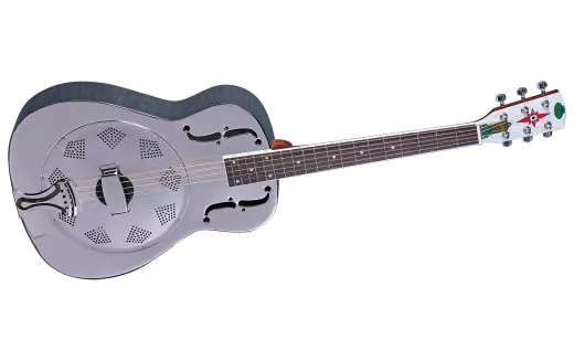 Duolian Nickel Plated Steel Body Guitar w/Slim Neck
