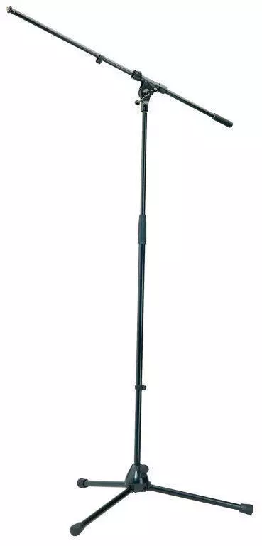 Mic Stand with Boom Arm (Black)