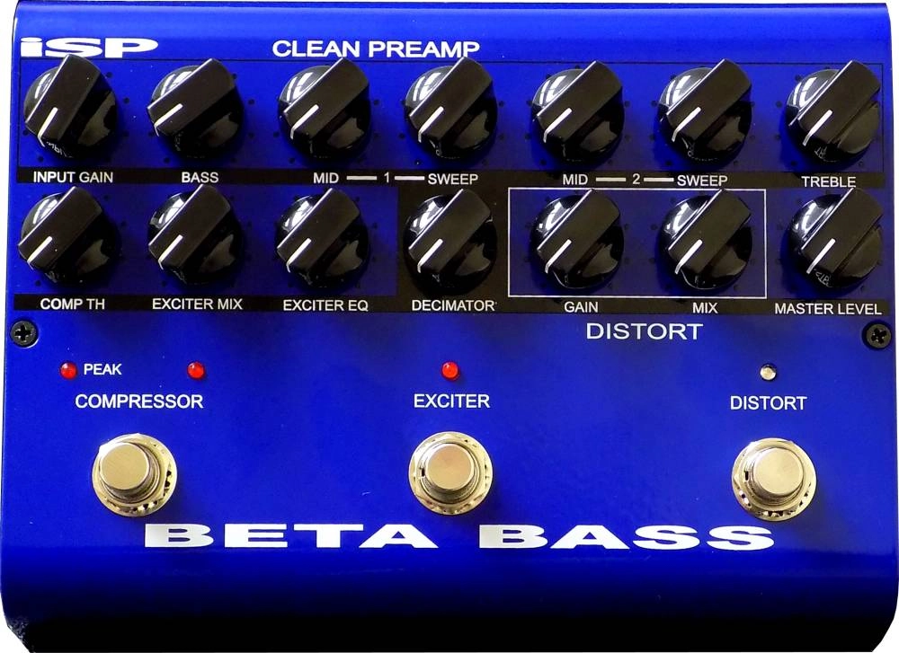 Beta Bass Preamp Pedal