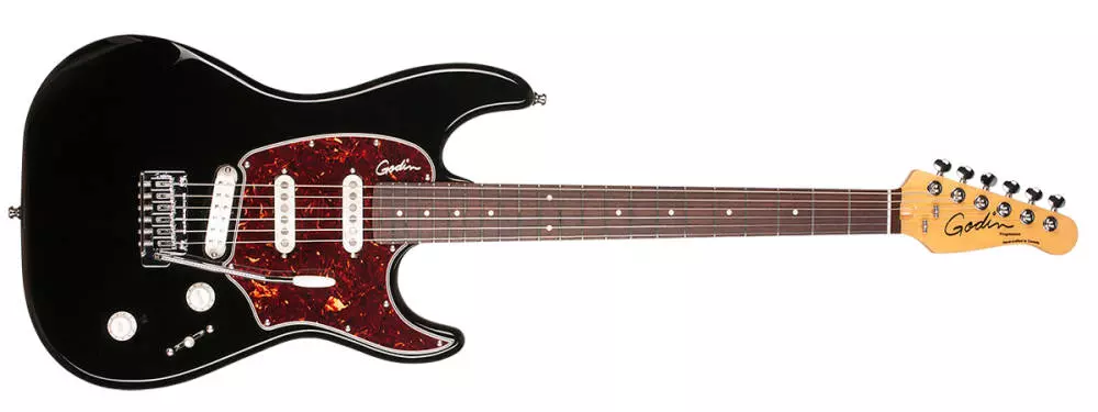 Progression Plus Electric Guitar w/ Rosewood Fingerboard - Black HG