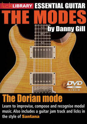 Lick Library - The Dorian Mode (Carlos Santana) - Gill - DVD