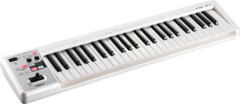 49 Key MIDI Controller - White