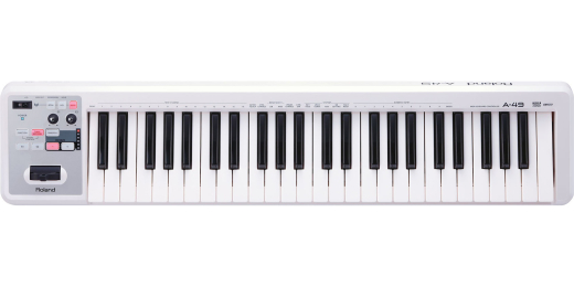 49 Key MIDI Controller - White