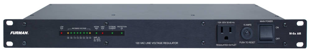 AC Line Voltage Regulator w/ 9 Outlets