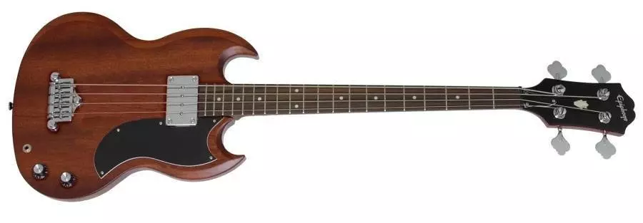 EB-0 Short Scale Bass - Worn Brown