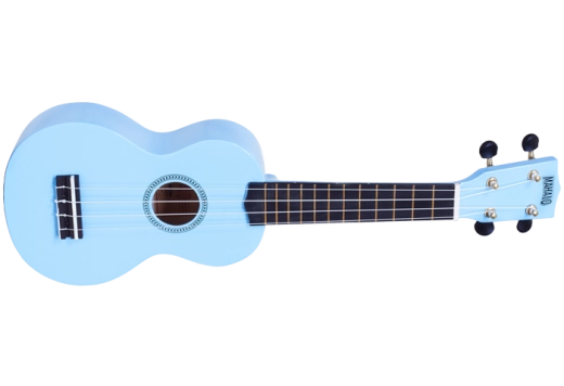 Mahalo - Rainbow Series Soprano Ukulele with Bag - Light Blue