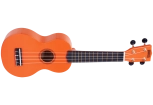 Mahalo - Rainbow Series Soprano Ukulele with Bag - Orange