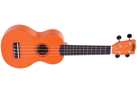 Mahalo - Rainbow Series Soprano Ukulele with Bag - Orange