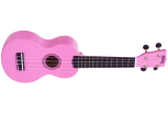 Mahalo - Rainbow Series Soprano Ukulele with Bag - Pink