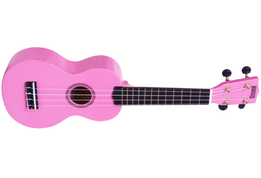 Mahalo - Rainbow Series Soprano Ukulele with Bag - Pink