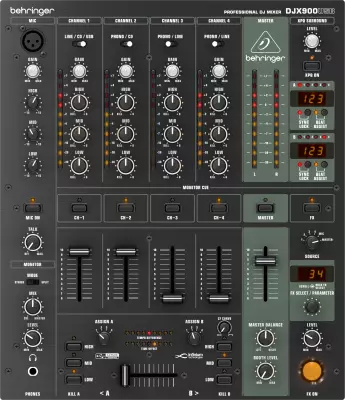 DJX900USB Professional 5-Channel DJ Mixer