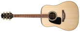 Takamine - Dreadnought Acoustic Solid Top Left Handed Guitar - Natural Gloss