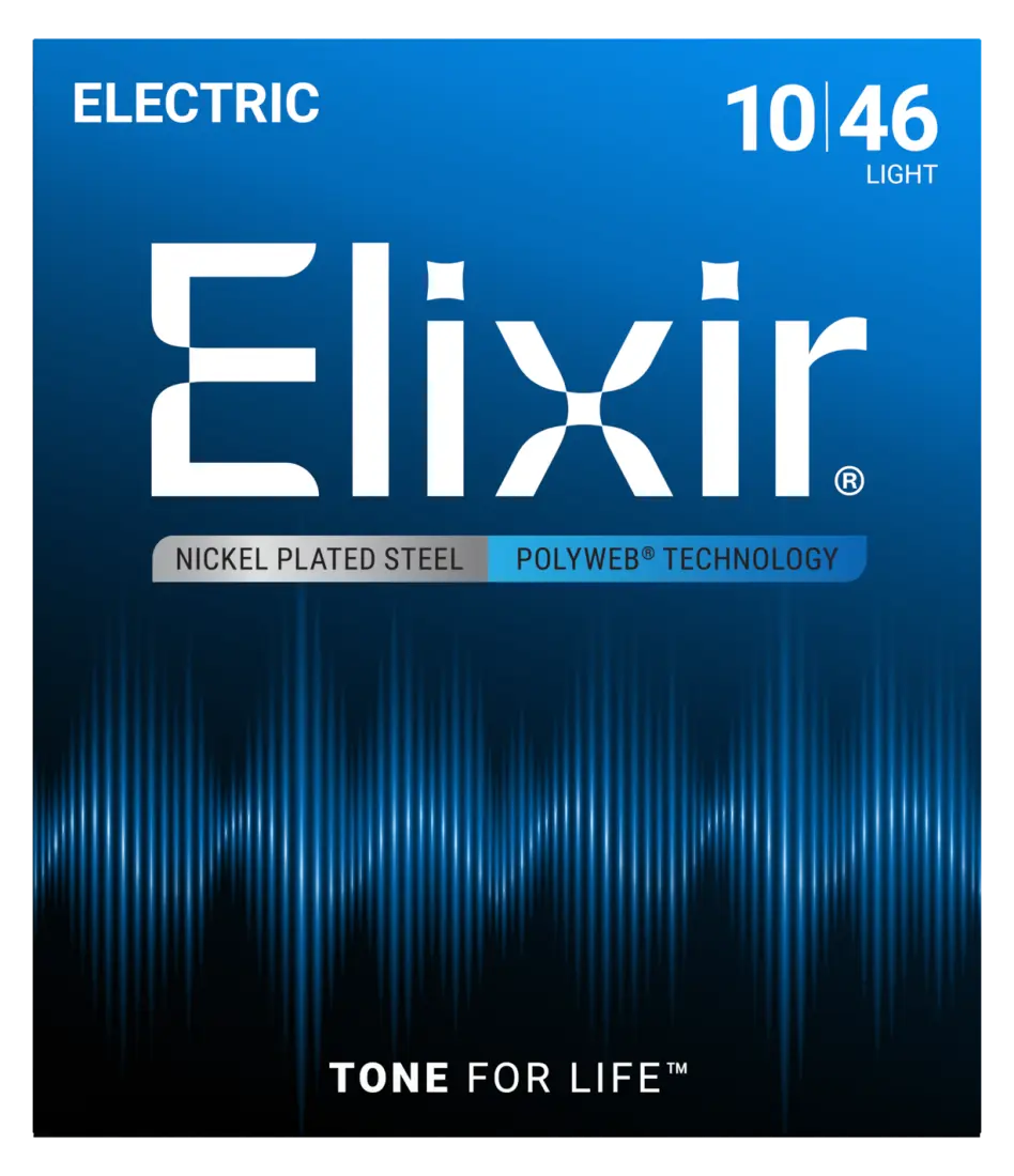 Electric Guitar Strings with POLYWEB Technology, Light (.010-.046)