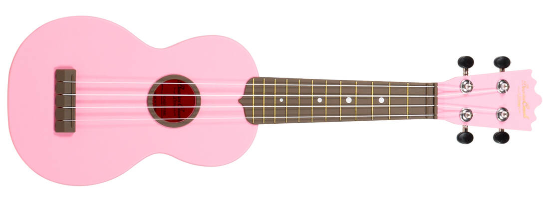 Ulina Soprano Ukulele w/Bag - Pink