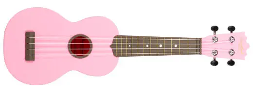 BeaverCreek - Ulina Soprano Ukulele w/Bag - Pink