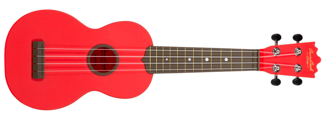 Ulina Soprano Ukulele w/Bag - Red