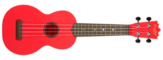 BeaverCreek - Ulina Soprano Ukulele w/Bag - Red