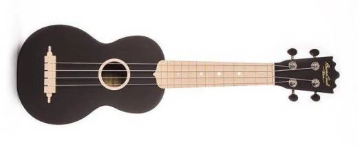 Ulina Soprano Ukulele w/Bag - Black