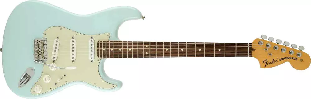 American Special Strat RW Sonic Blue