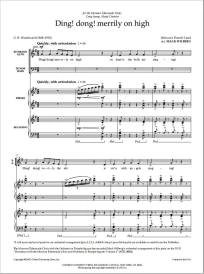 Ding! dong! merrily on high - Wilberg - SATB/1 Piano, 4 Hands
