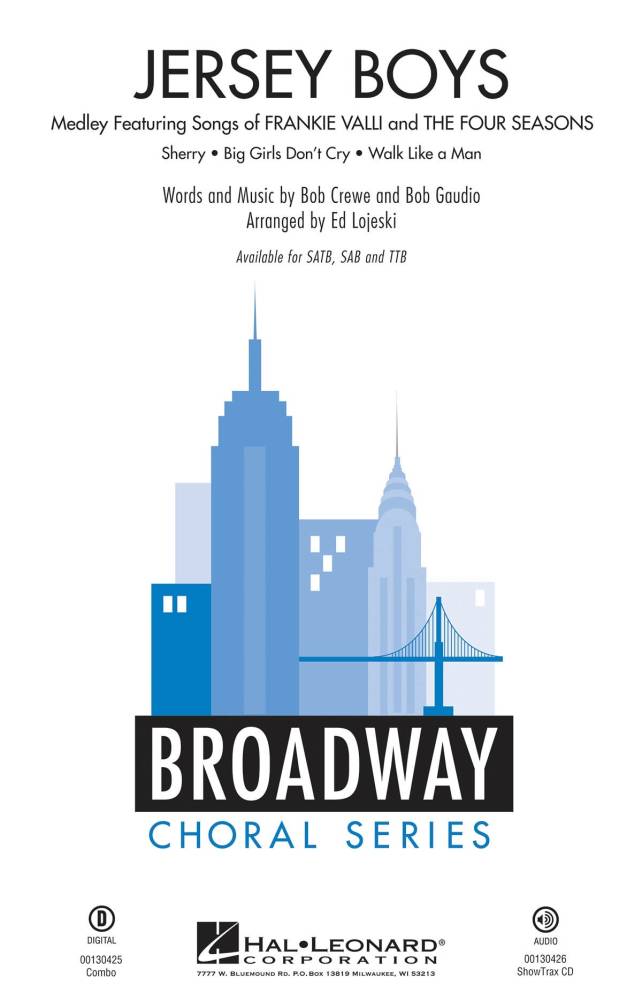 Jersey Boys (Medley) - Crewe/Gaudio/Lojeski - TTB