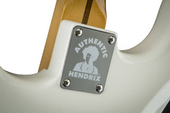 Jimi Hendrix Stratocaster, Maple Fingerboard - Olympic White