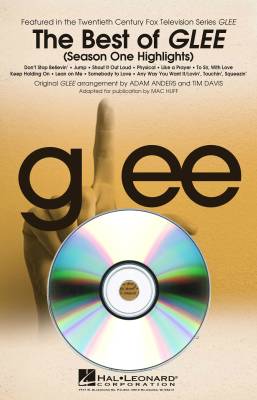 The Best of Glee (Season One Highlights) - Anders/Davis/Huff - ShowTrax CD