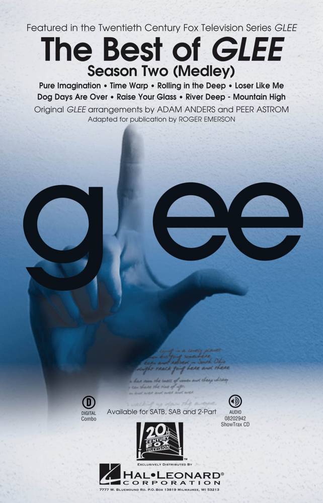 The Best of Glee - Season Two (Medley) - Anders/Astrom/Emerson - 2pt