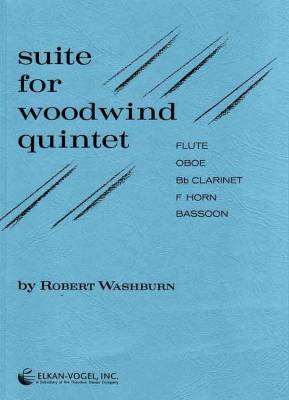 Theodore Presser - Suite for Woodwind Quintet - Washburn - Score/Parts