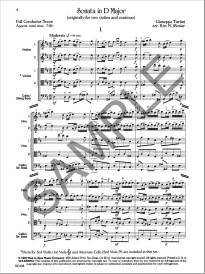 Sonata In D Major - Tartini/Mosier - String Orchestra - Gr. 2