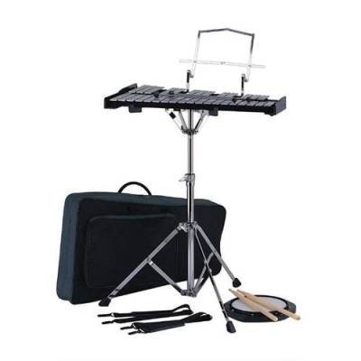 Glockenspiel Kit with Practice Pad and Carrying Bag