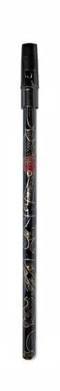 BoHo Penny Whistle Key of D - Paisley/Black