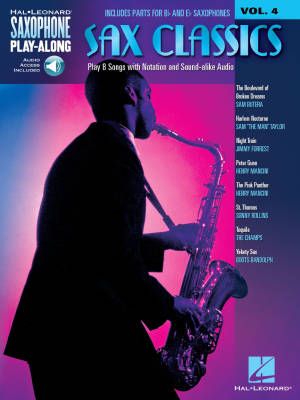 Hal Leonard - Sax Classics: Saxophone Play-Along Volume 4 - Book/Audio Online