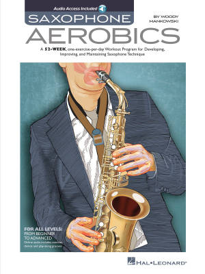 Saxophone Aerobics - Mankowski - Book/Audio Online