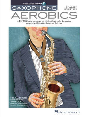 Hal Leonard - Saxophone Aerobics - Mankowski - Book/Audio Online