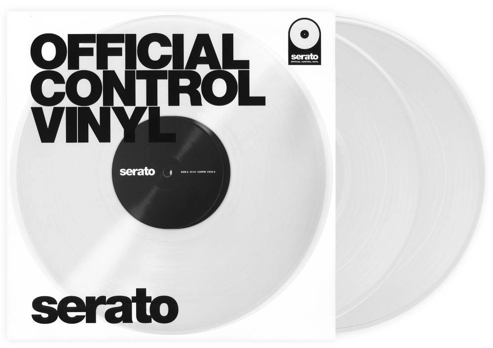 Performance Series 12\'\' Control Vinyl - Clear (Pair)