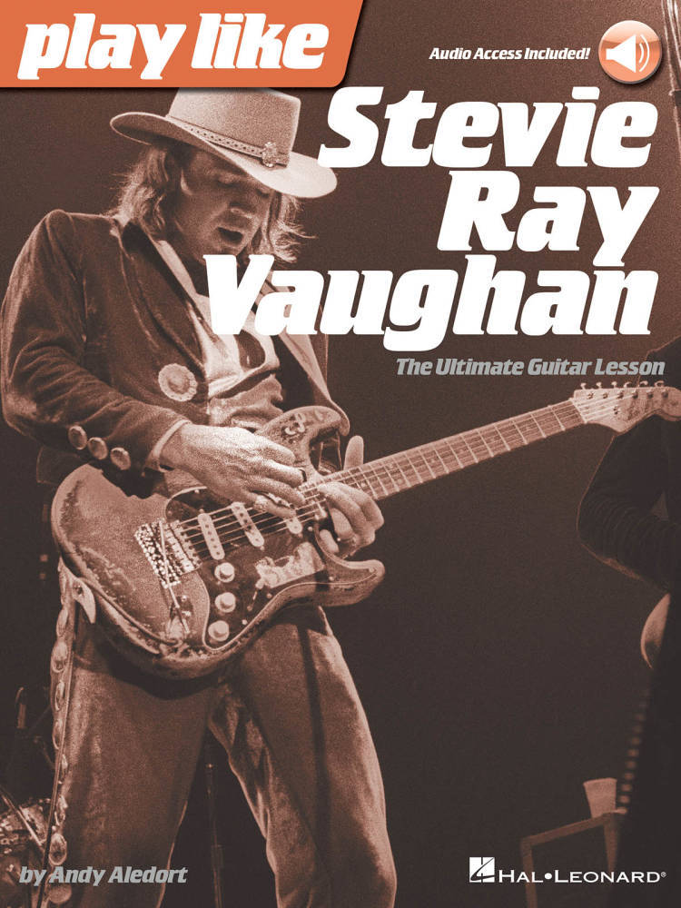 Play like Stevie Ray Vaughan - Aledort - Book/Audio Online