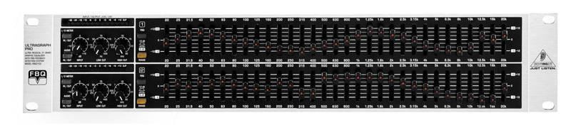 FBQ3102 -  31-Band Graphic Equalizer with Feedback Detection System