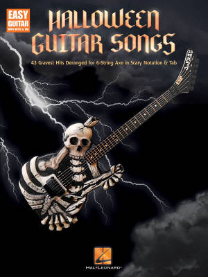 Halloween Guitar Songs - Easy Guitar - Book