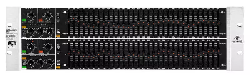 FBQ6200 - 31-Band Graphic Equalizer with Feedback Detection System