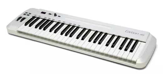 USB MIDI 49 Key Controller Keyboard - White