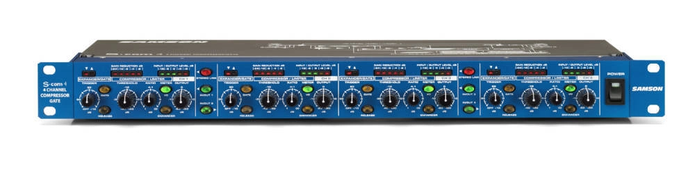 4 Channel Expander/Gate and Compressor/Limiter