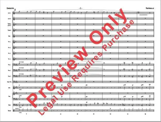 Pentonsilic - Strayhorn/Lindberg - Jazz Ensemble - Gr. 5