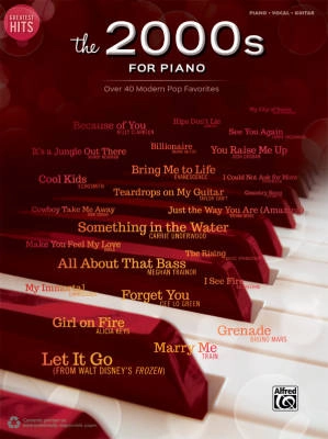 Alfred Publishing - Greatest Hits: The 2000s for Piano - Piano/Vocal/Guitar - Book