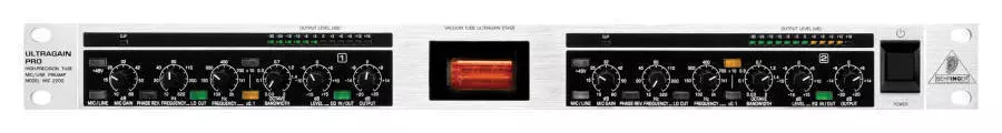 MIC2200 - 2-Channel Tube Mic Pre/Line Driver & DI Box