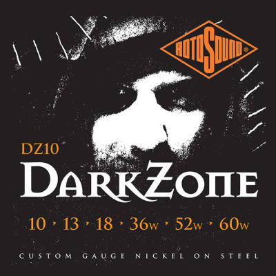 Rotosound - Dark Zone Custom Electric Guitar Strings 10-60