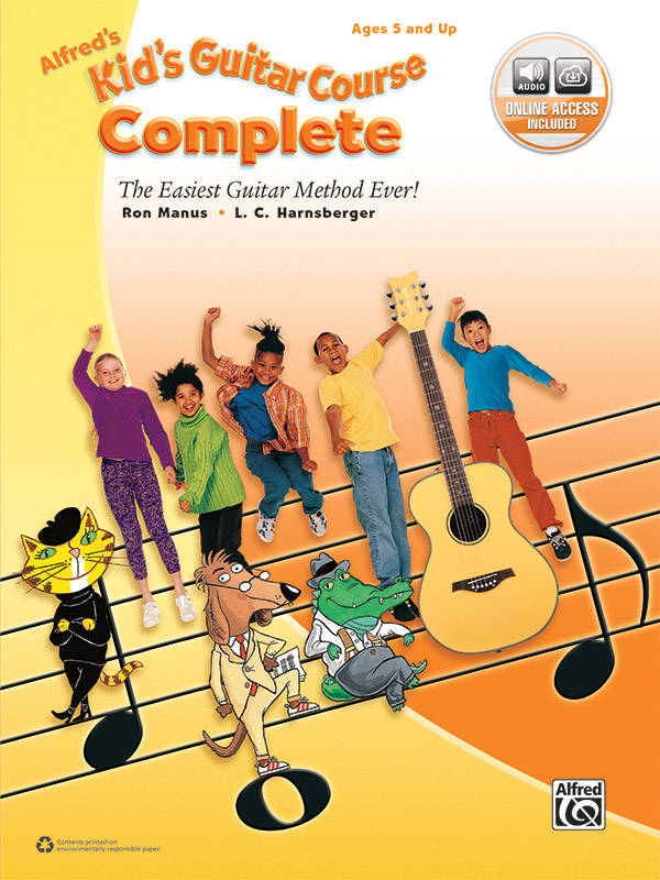 Alfred\'s Kid\'s Guitar Course Complete - Manus/Harnsberger - Book/Audio Online