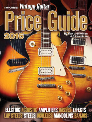 The Official Vintage Guitar Magazine Price Guide 2016 - Greenwood/Hembree - Book